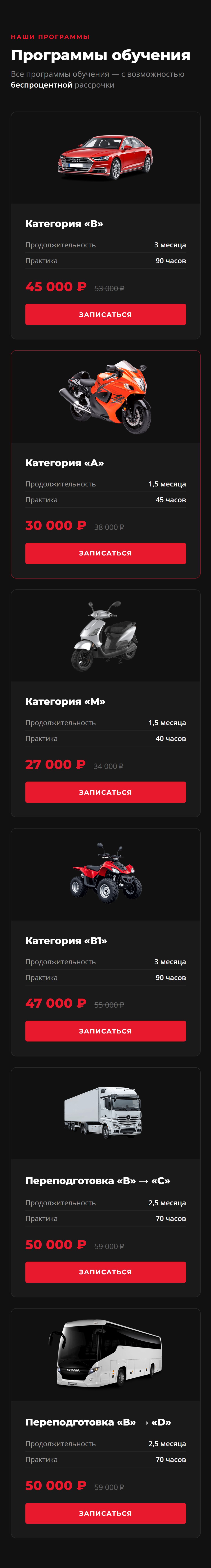 Программы обучения